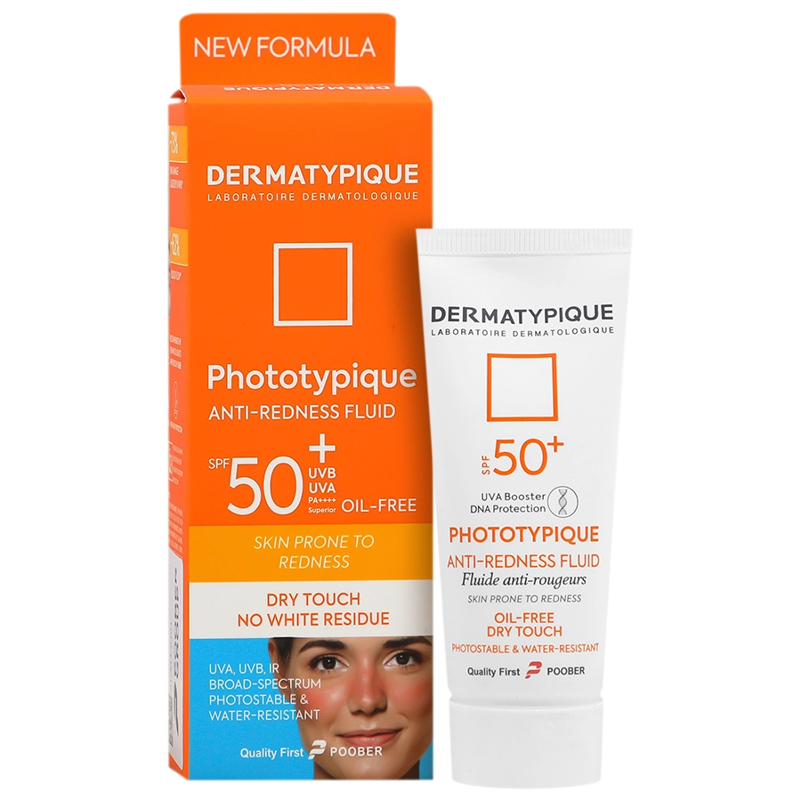 فلویید ضد آفتاب پوست قرمز و حساس SPF50 درماتیپیک