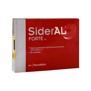 کپسول سیدرال فورت فارمانوترا SiderAl Forte بسته 20 عددی