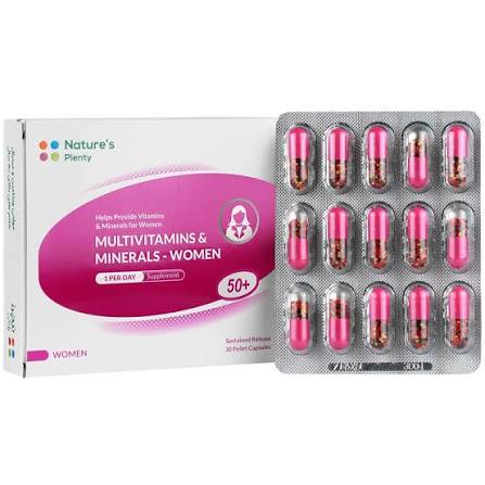 مولتی ویتامین و مینرال بانوان بالای 50 سال (30 عددی)