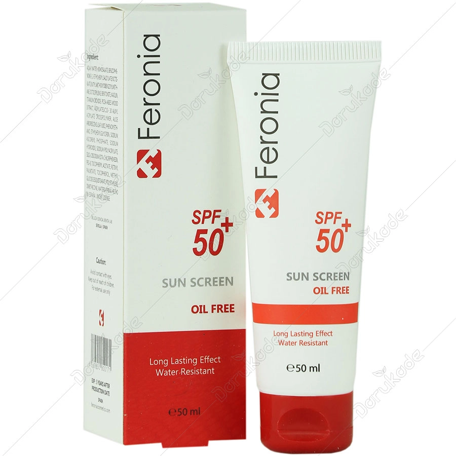کرم ضد آفتاب فاقد چربی SPF50 فرونیا 50 میلی لیتر