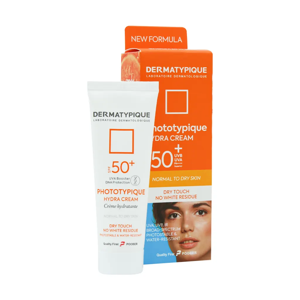 کرم ضد آفتاب هیدرا فتوتیپیک SPF50درماتیپیک (بی رنگ)