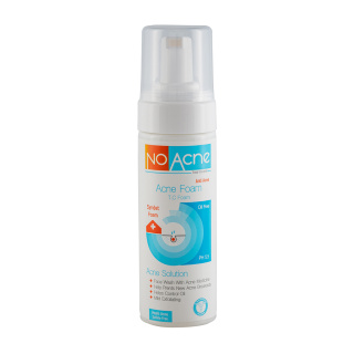 فوم شستشو نو آکنه مدل Acne Solution مناسب پوست چرب و جوش دار