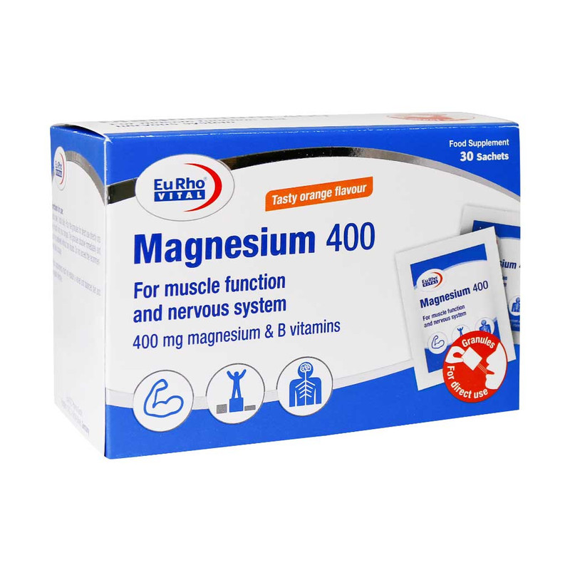 ساشه منیزیوم یوروویتال 400 میلی گرم