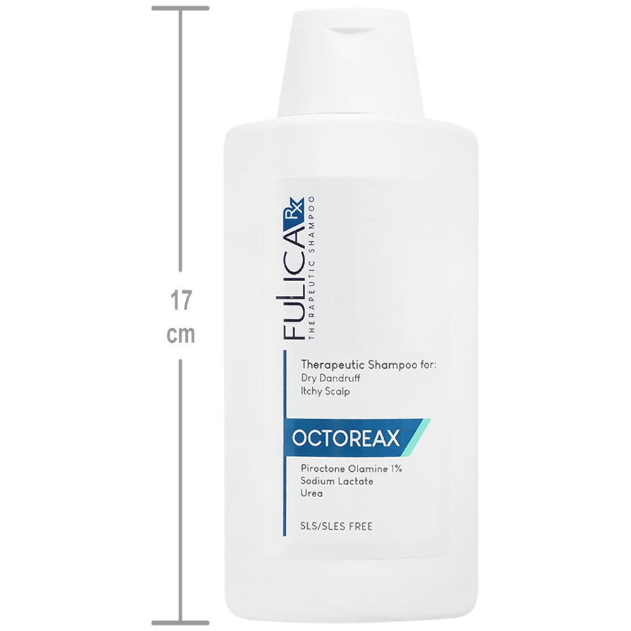 شامپو ضد شوره پوست سر خشک اوکتورکس فولیکا آر ایکس Octoreax Dry Dandruff Itchy Scalp Shampoo Fulica RX