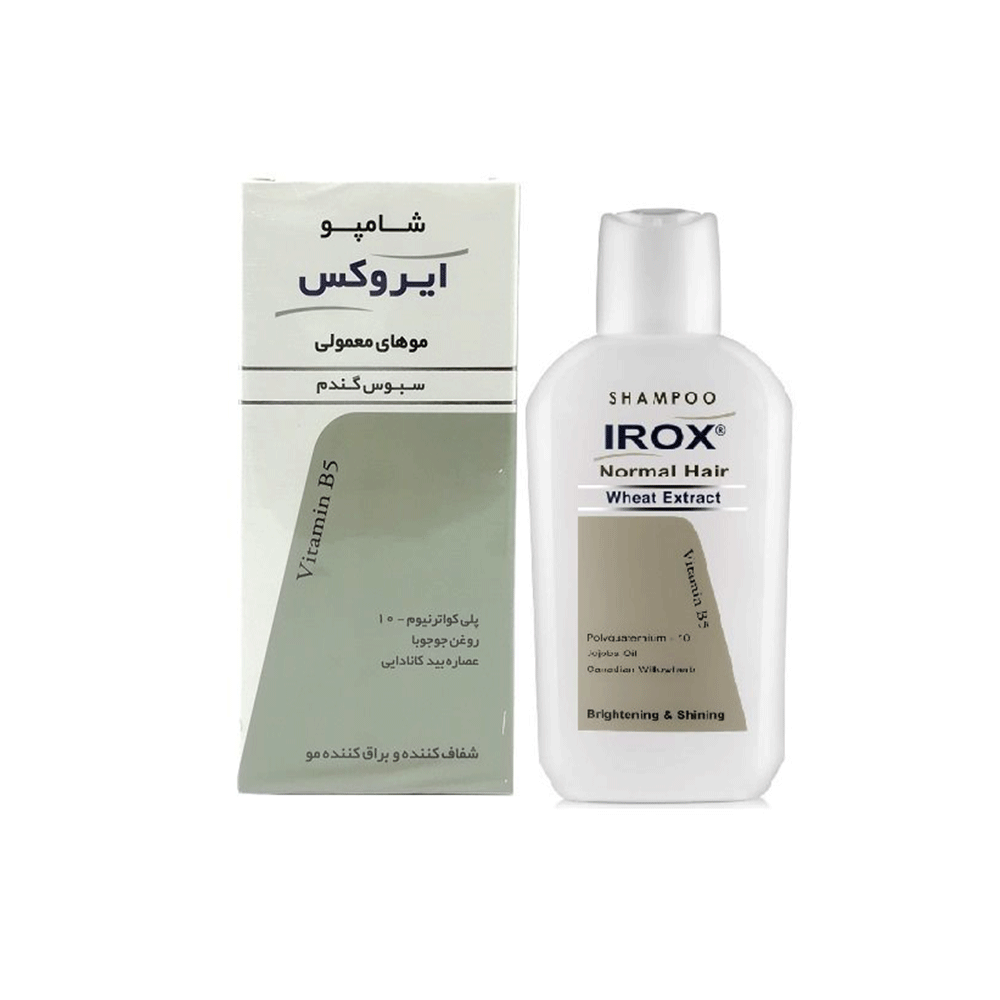 شامپو روزانه سبوس گندم آیروکس Daily Wheat Extract Shampoo Irox