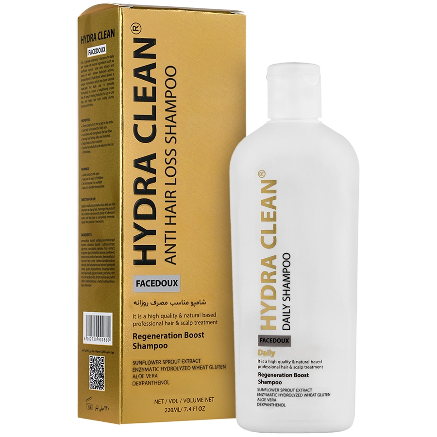 hydra clean  شامپو مناسب مصرف روزانه هیدراکلین