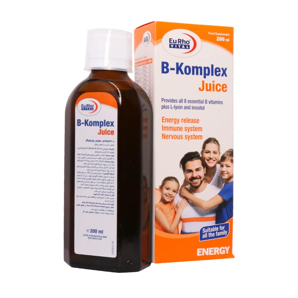 ب کمپلکس جویس  B Komplex Juice Eurho Vital