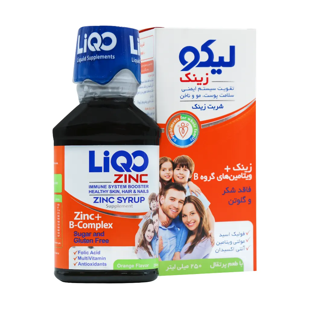 شربت لیکو زینک ابیان فارمد 250 میلی لیتر
