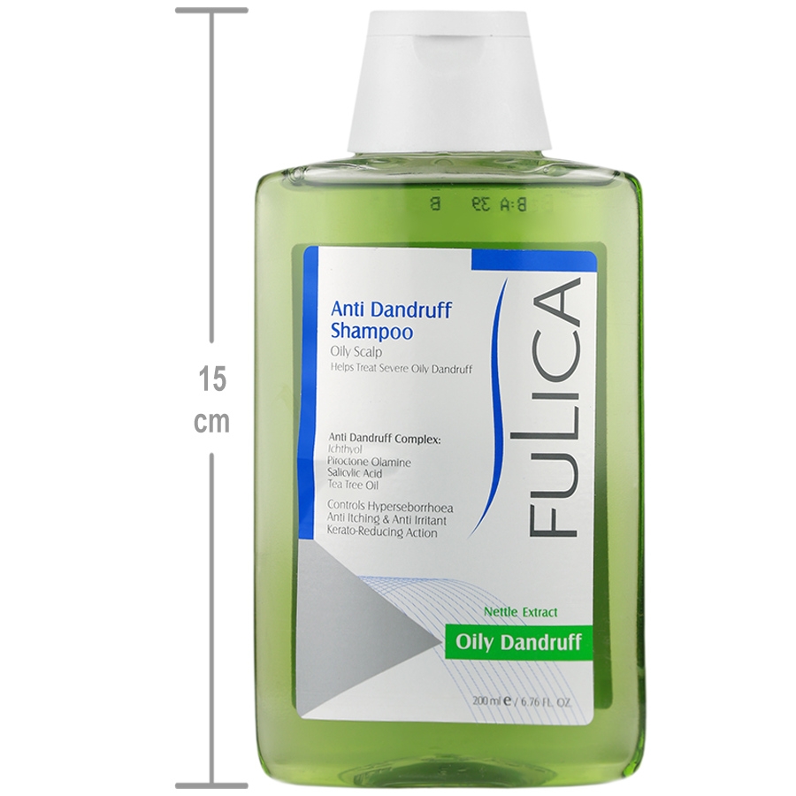 شامپو ضد شوره پوست سر چرب فولیکا آر ایکس Anti Dandruff Shampoo For Oily Scalp