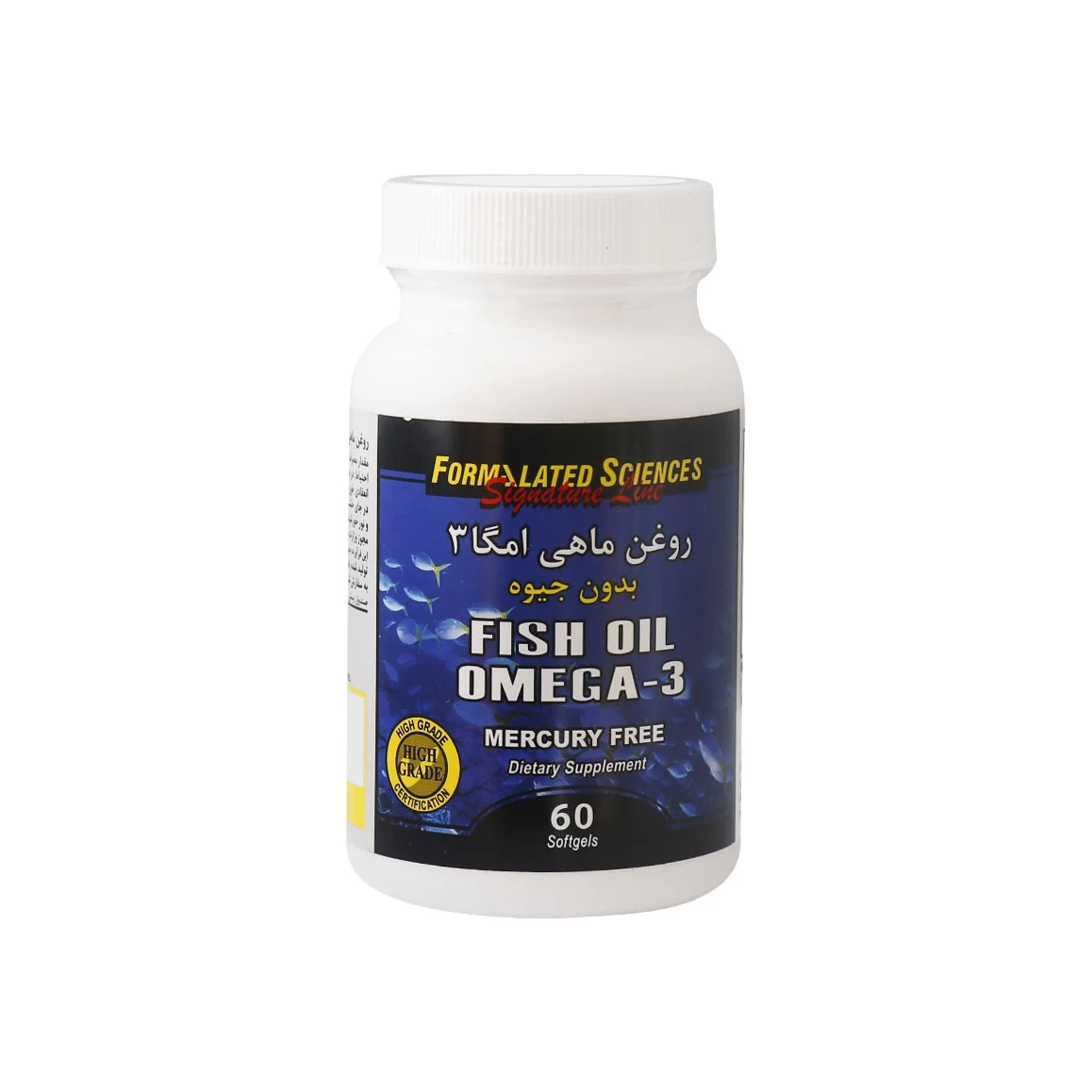 سافت ژل روغن ماهی امگا 3 فرمولیتد ساینتز