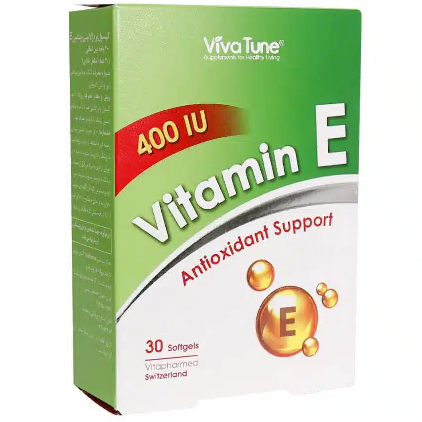 ویتامین ای ویوا تیون 400 واحدی  Viva Tune Vitamin E 400 IU