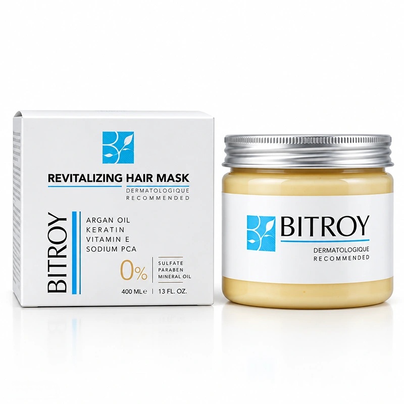 ماسک مو احیا کننده و ویتامینه آرگان بیتروی Bitroy,Revitalizing Hair Mask With Argan Oil