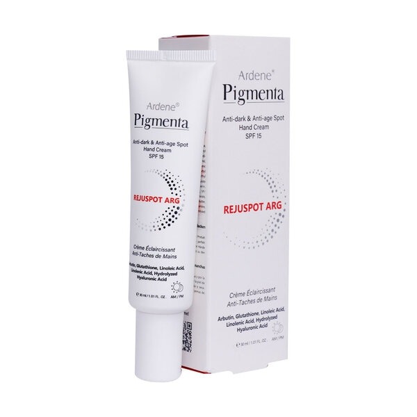 کرم ضد لک و روشن کننده پوست دست آردن پیگمنتا spf 15