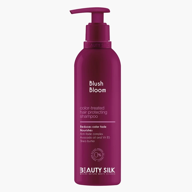 شامپو مو بیوتی سیلک مدل Blush Bloom مناسب برای مو رنگ شده حجم 407 میلی لیتر